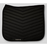 Montar Sottosella Fair Gun Metal Crystals Dressage Nero