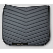 Montar Sottosella Fair Gun Metal Crystals Dressage Grigio