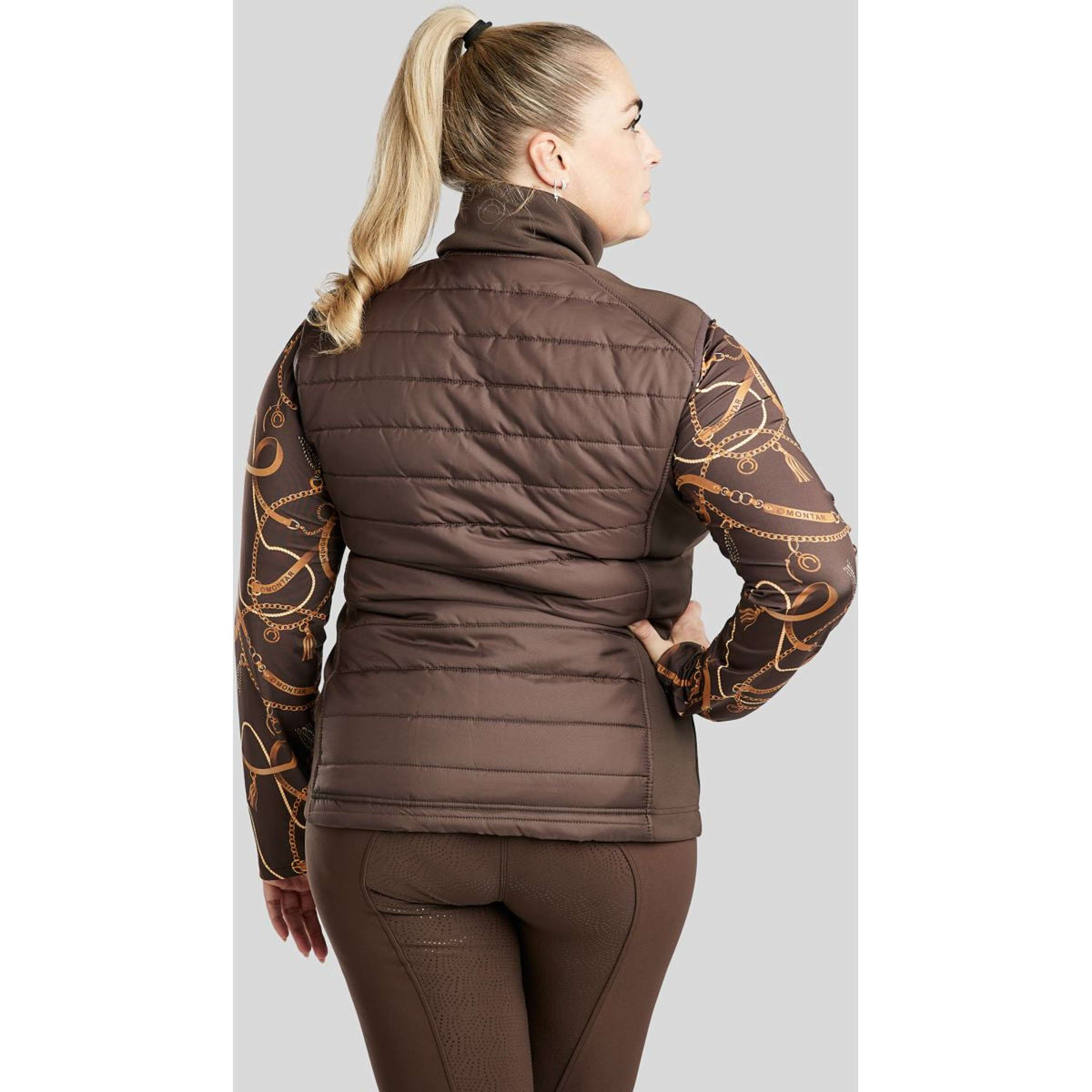 Montar Gilet Emma Curve Marrone