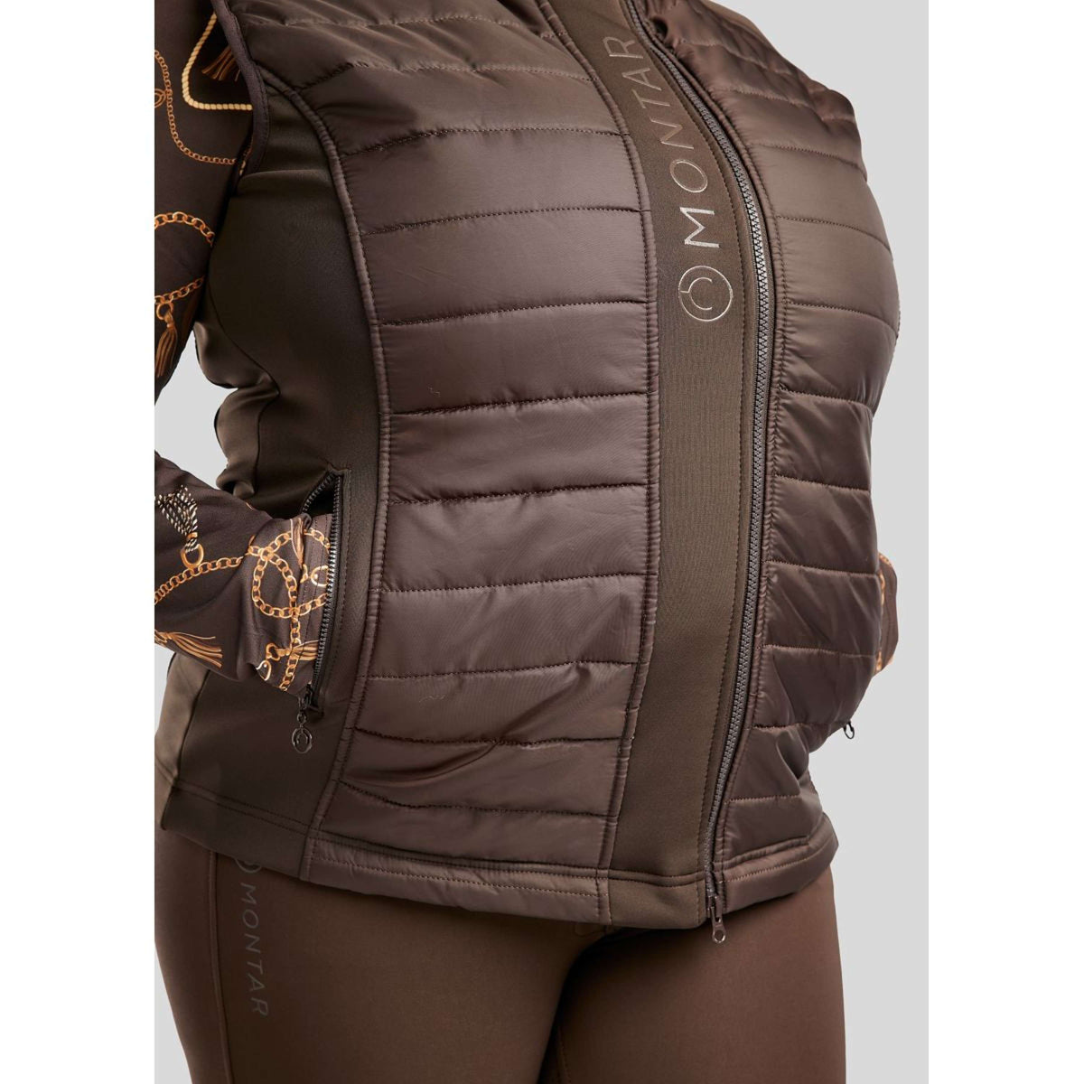Montar Gilet Emma Curve Marrone