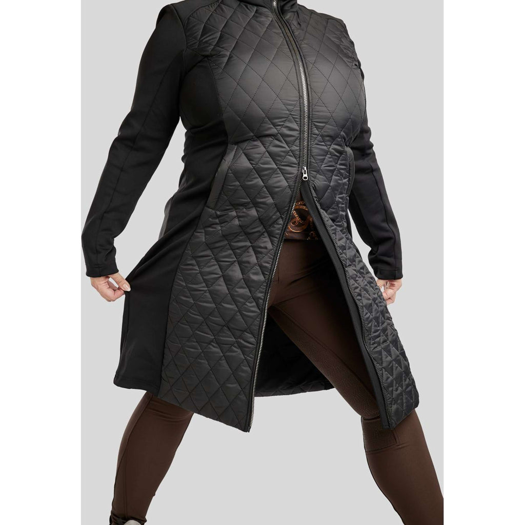 Montar Jack MoQuinn Quilted Long Nero