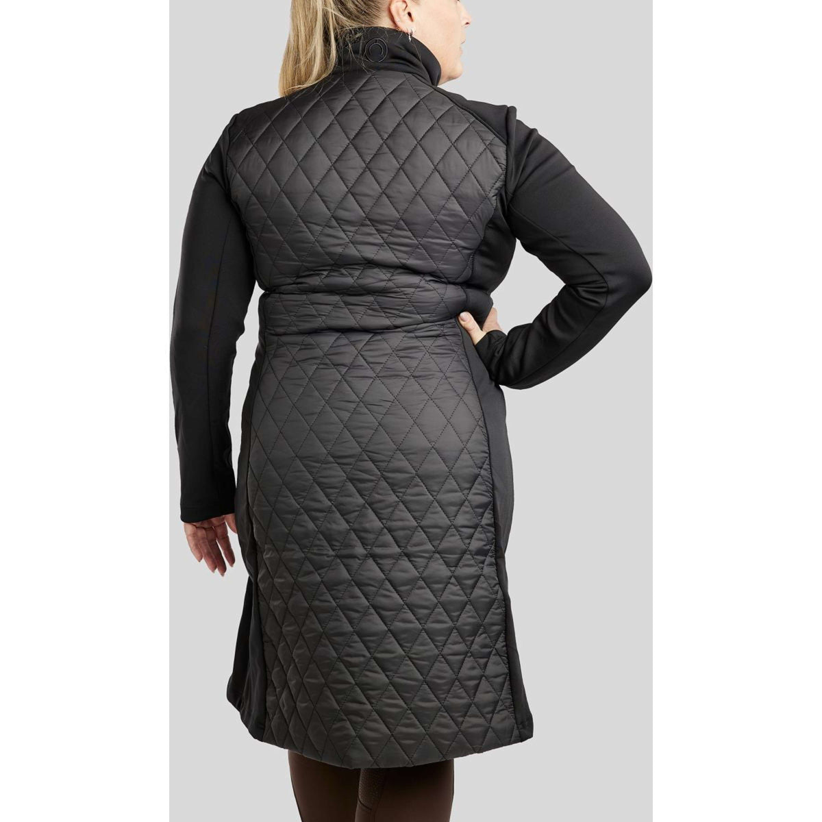 Montar Jack MoQuinn Quilted Long Nero