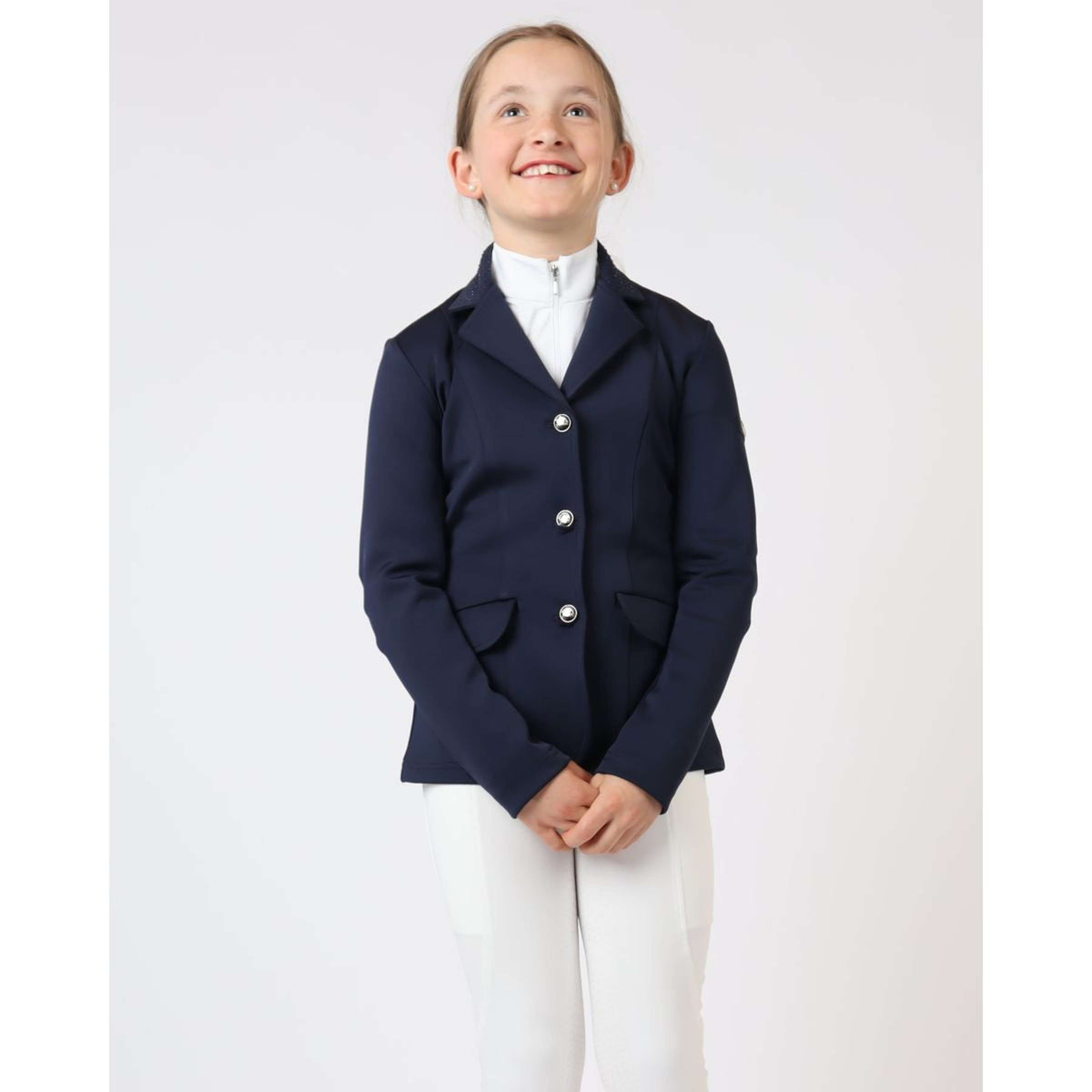 Montar Giacca da Competizione Crystals Junior Navy
