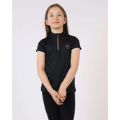 Montar Poloshirt Everly Rosegold Junior Nero