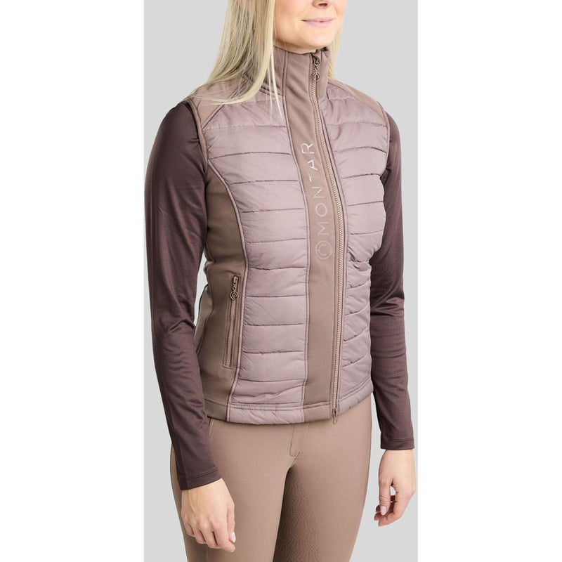 Montar Gilet Emma Quilt Nougat Brown