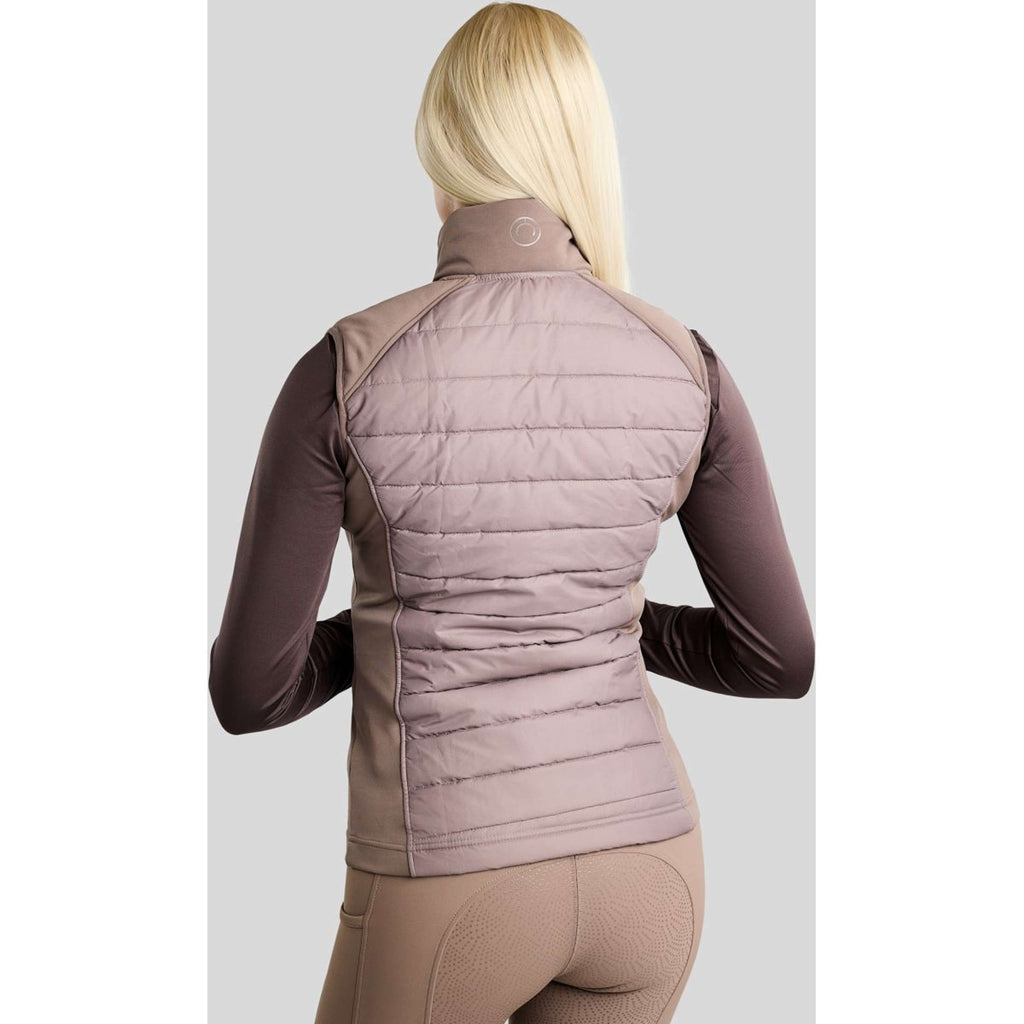 Montar Gilet Emma Quilt Nougat Brown