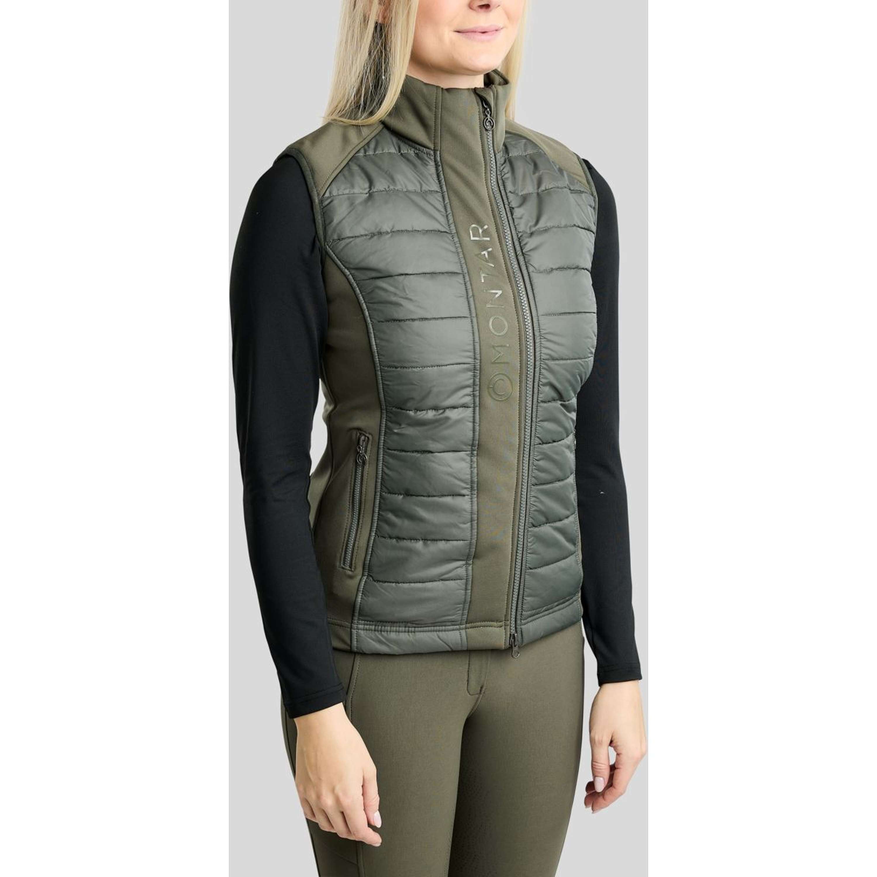 Montar Gilet Emma Quilt Forest Green