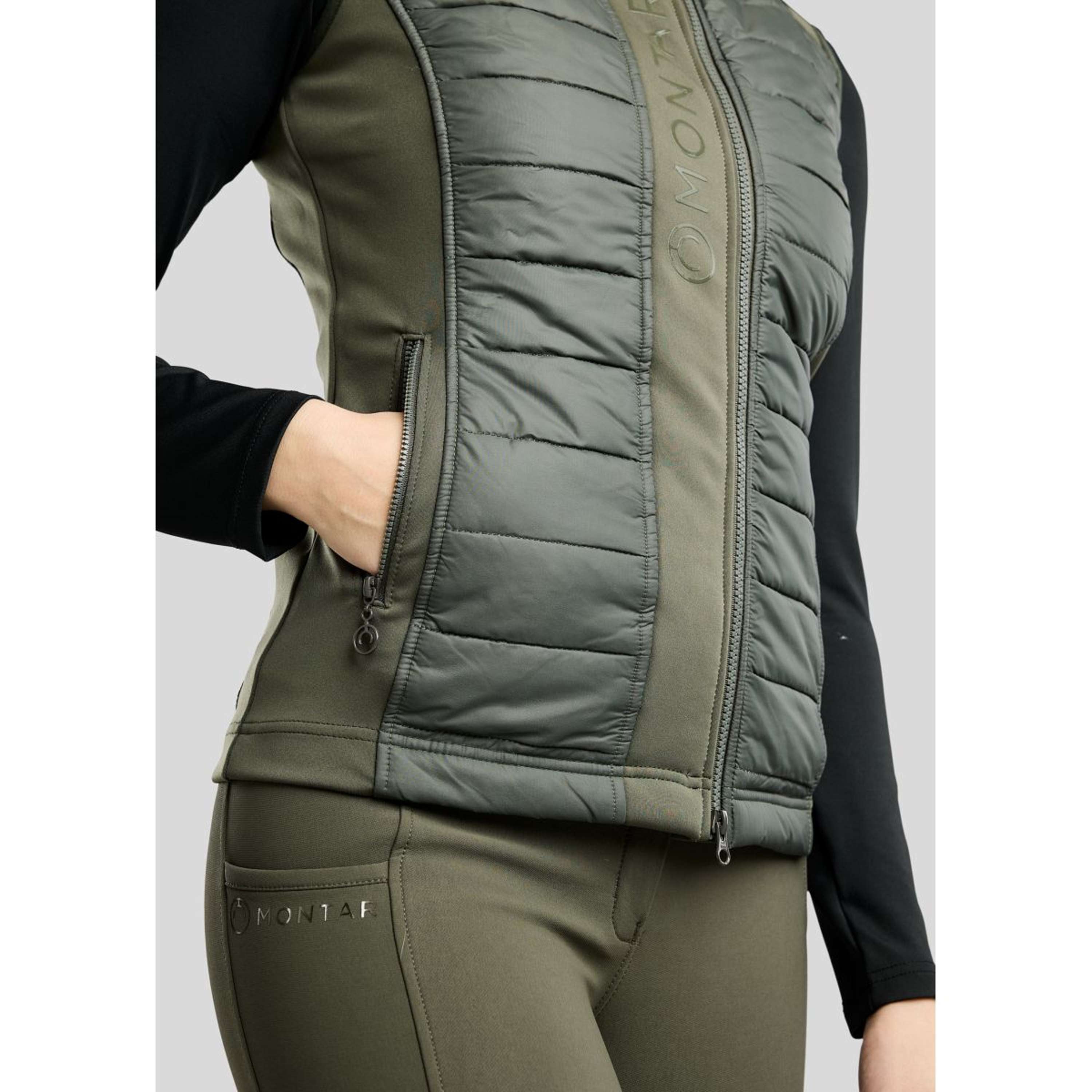 Montar Gilet Emma Quilt Forest Green
