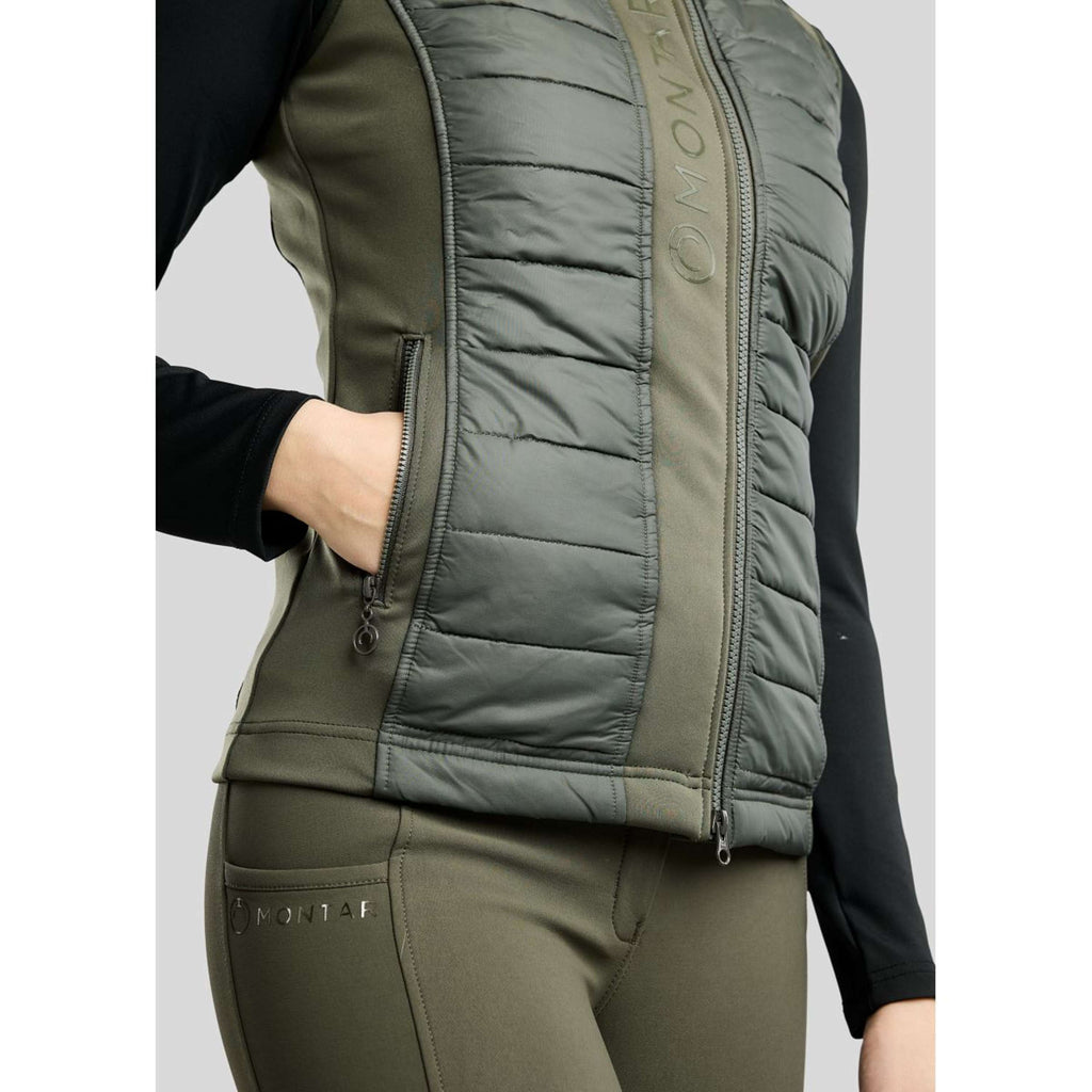 Montar Gilet Emma Quilt Forest Green