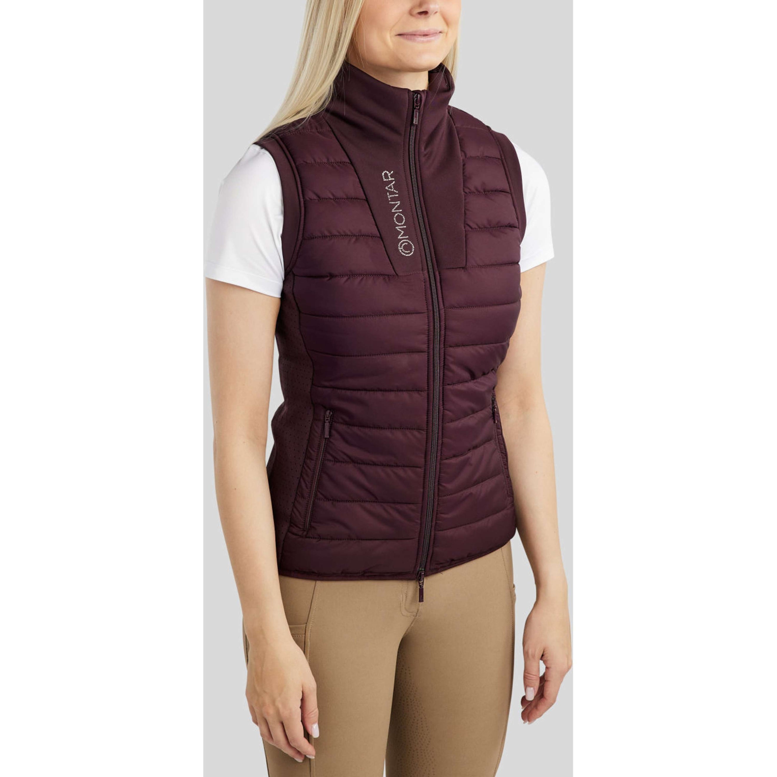 Montar Gilet MOCaroline Fig Montar Gilet MOCaroline Fig