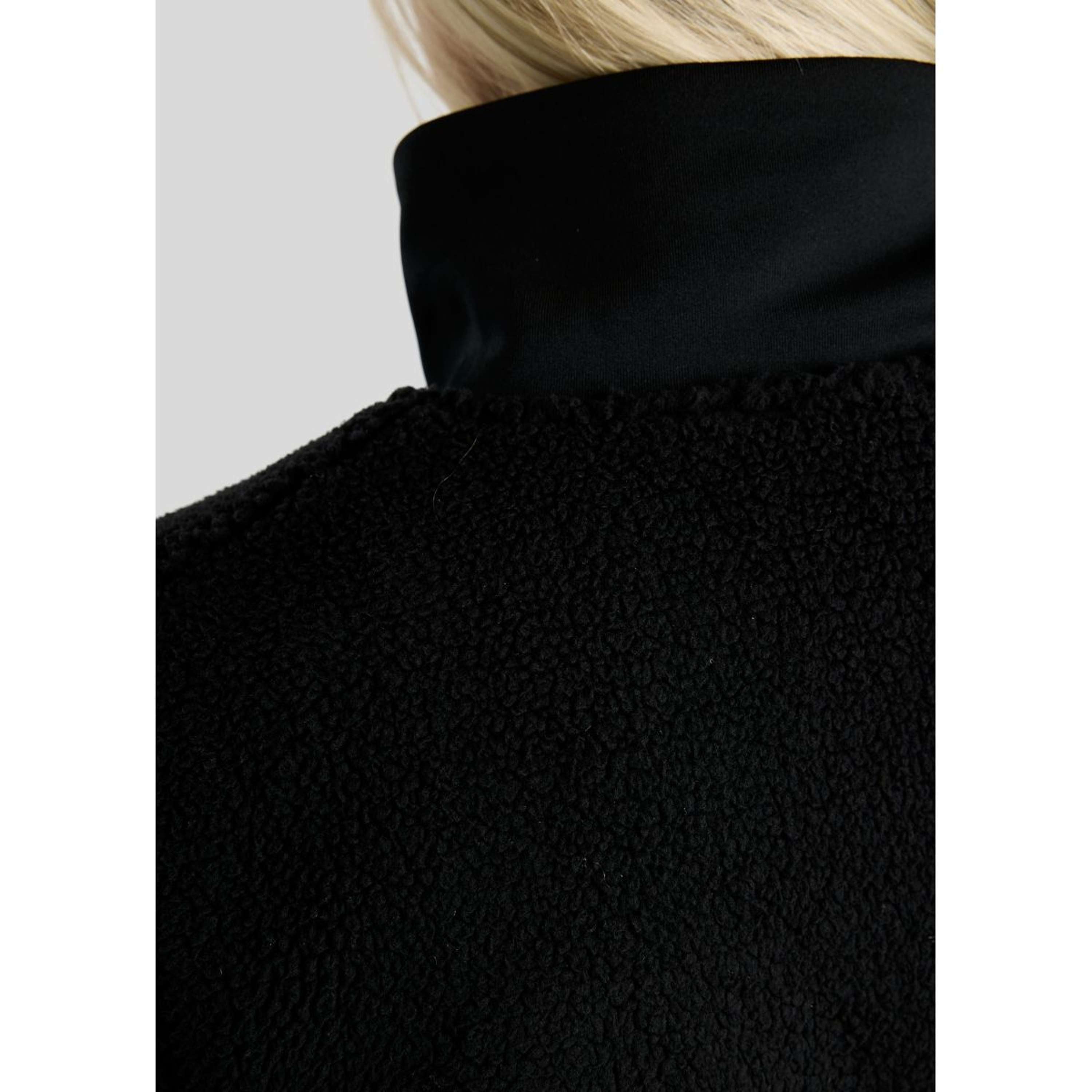 Montar Gilet MoEbba Teddy Pile Golden Quartz Nero