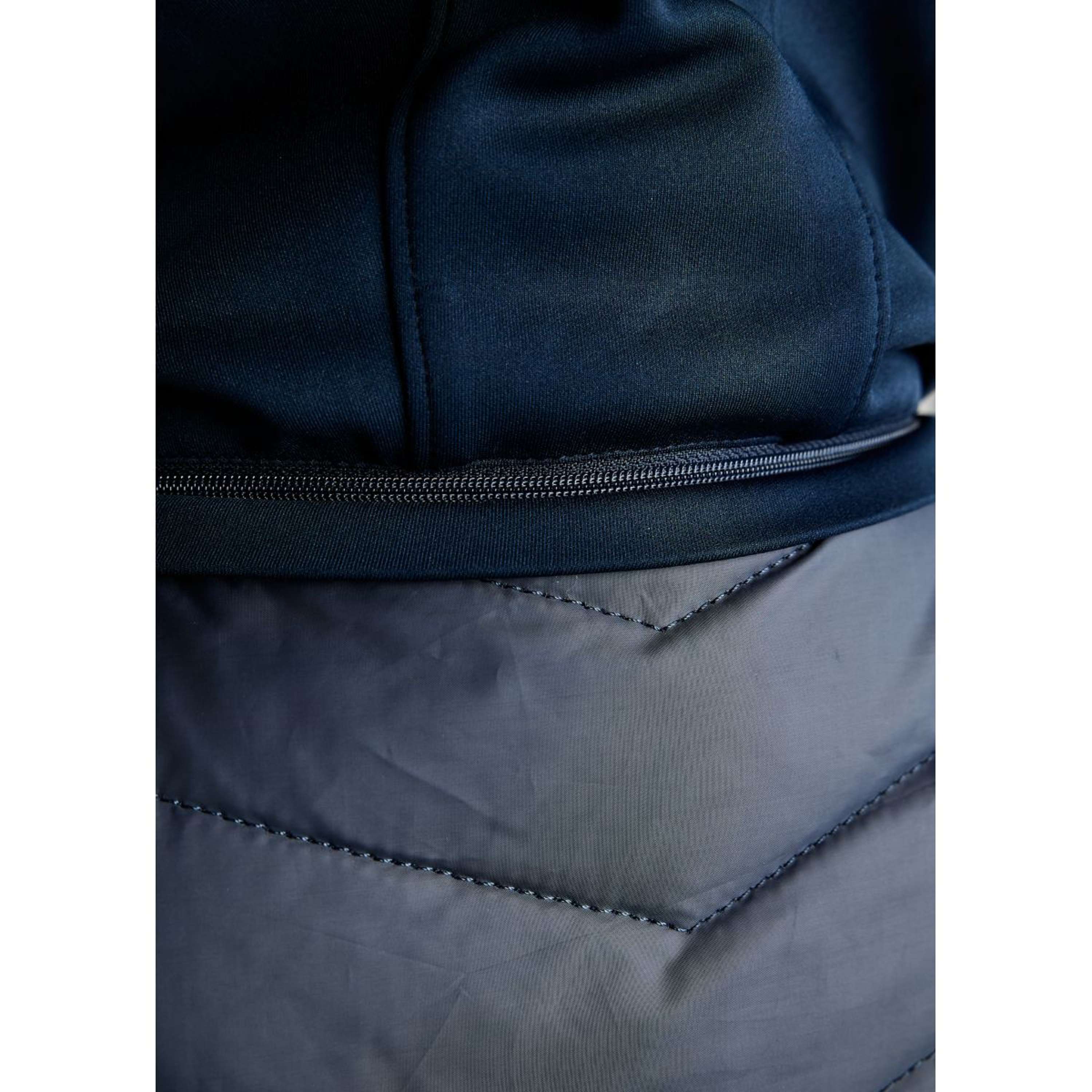 Montar Gilet MoEverline Hybrid Detachable Hood Golden Quartz Crystals Navy