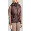 Montar Gilet MoEverline Hybrid Detachable Hood Golden Quartz Crystals Black Peony