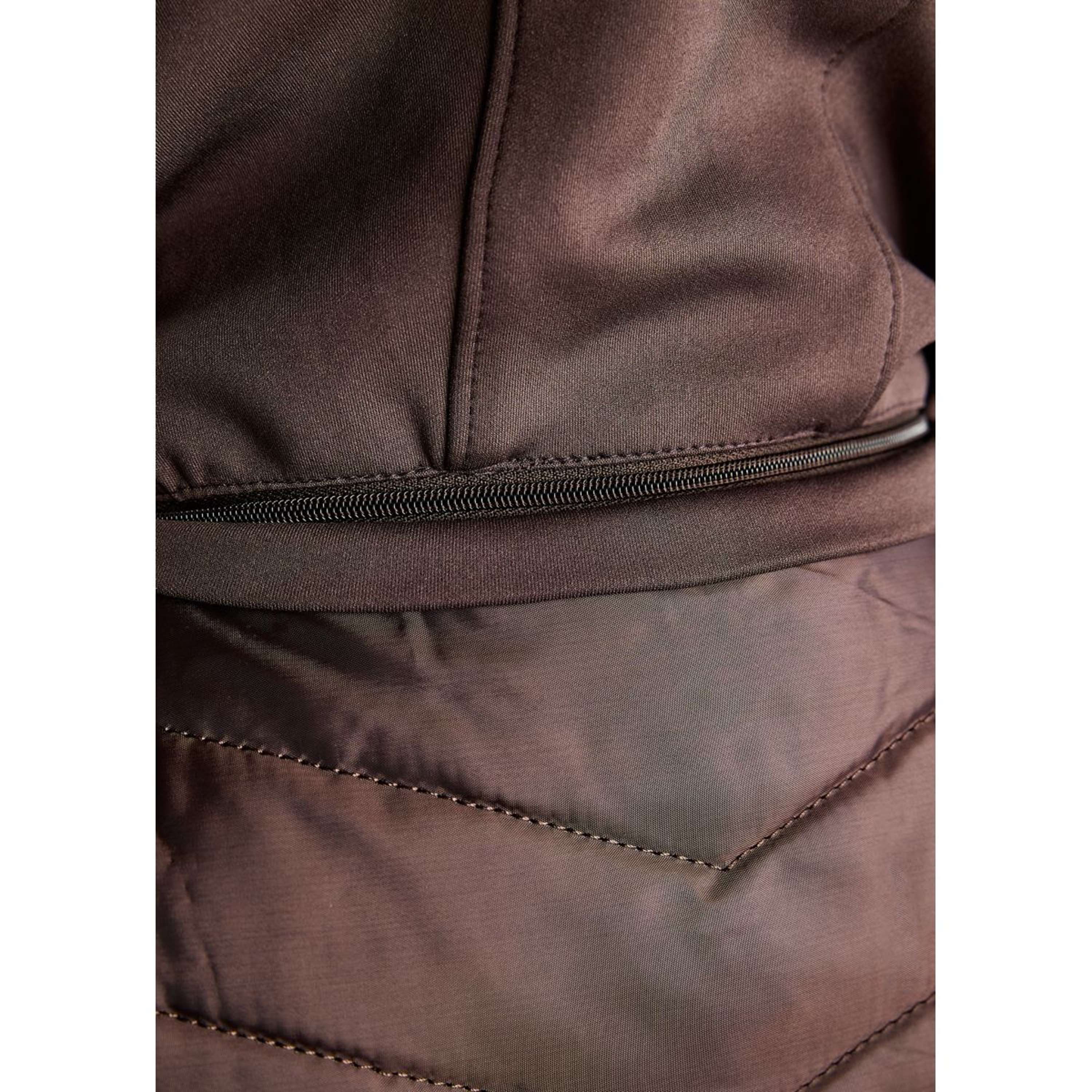 Montar Gilet MoEverline Hybrid Detachable Hood Golden Quartz Crystals Black Peony