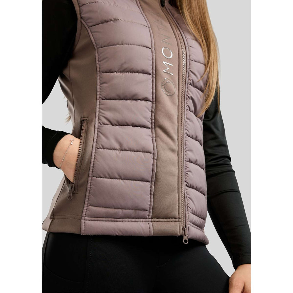 Montar Gilet Emma Quilt Kids Nougat Brown