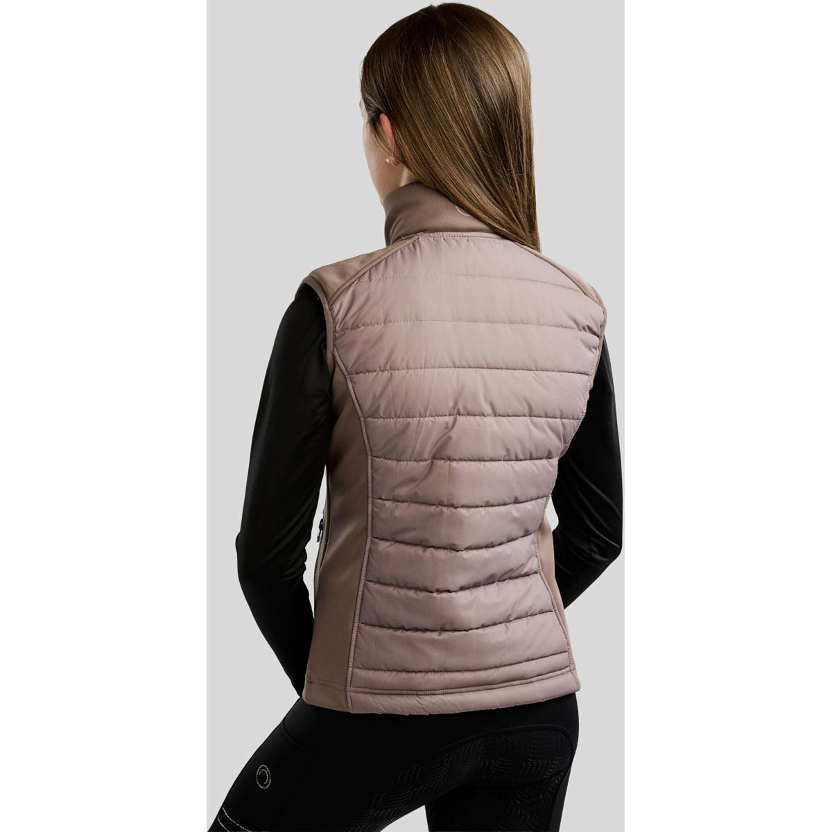 Montar Gilet Emma Quilt Kids Nougat Brown