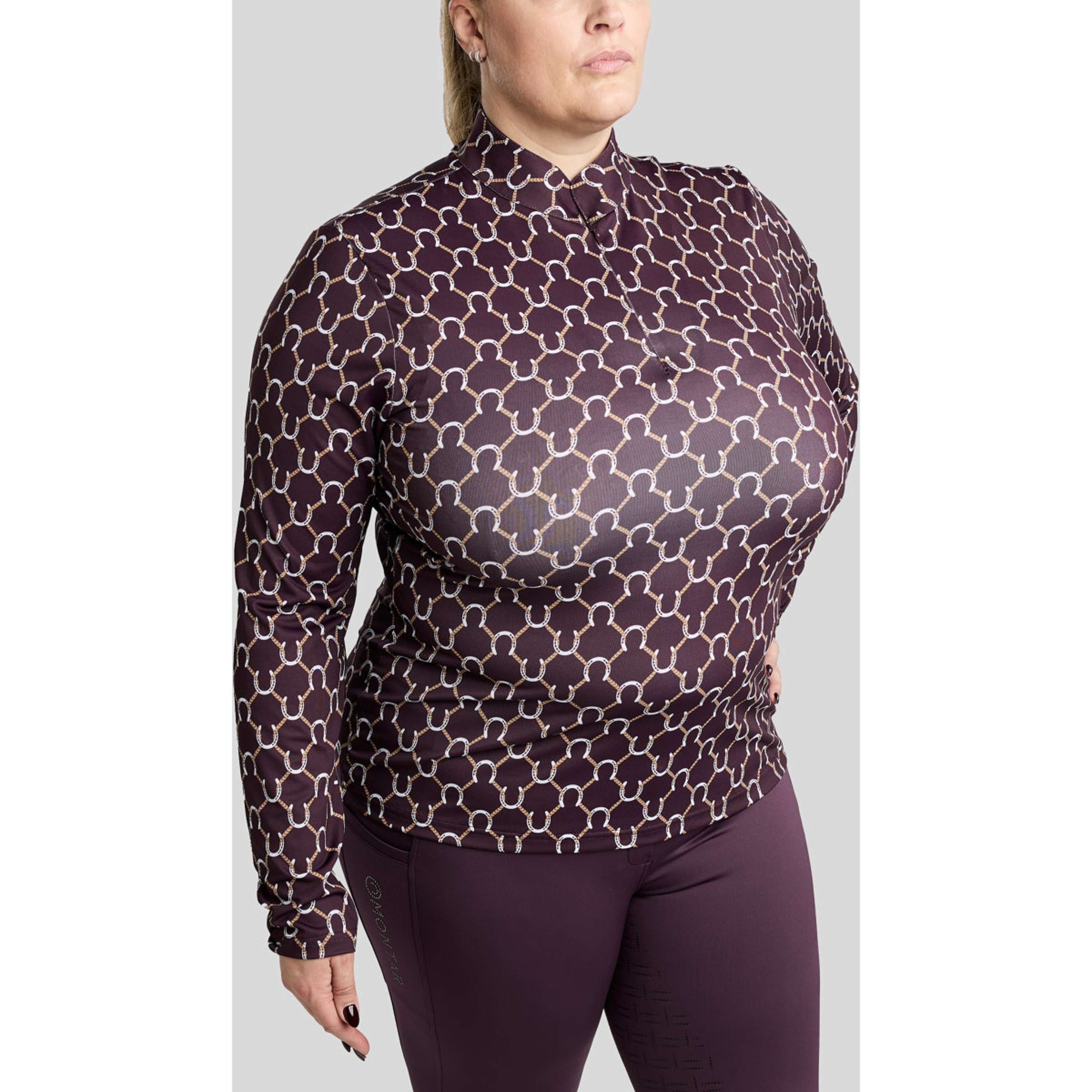 Montar Maglia MoFreya AO Printed Curve Maniche Lunghe Fig