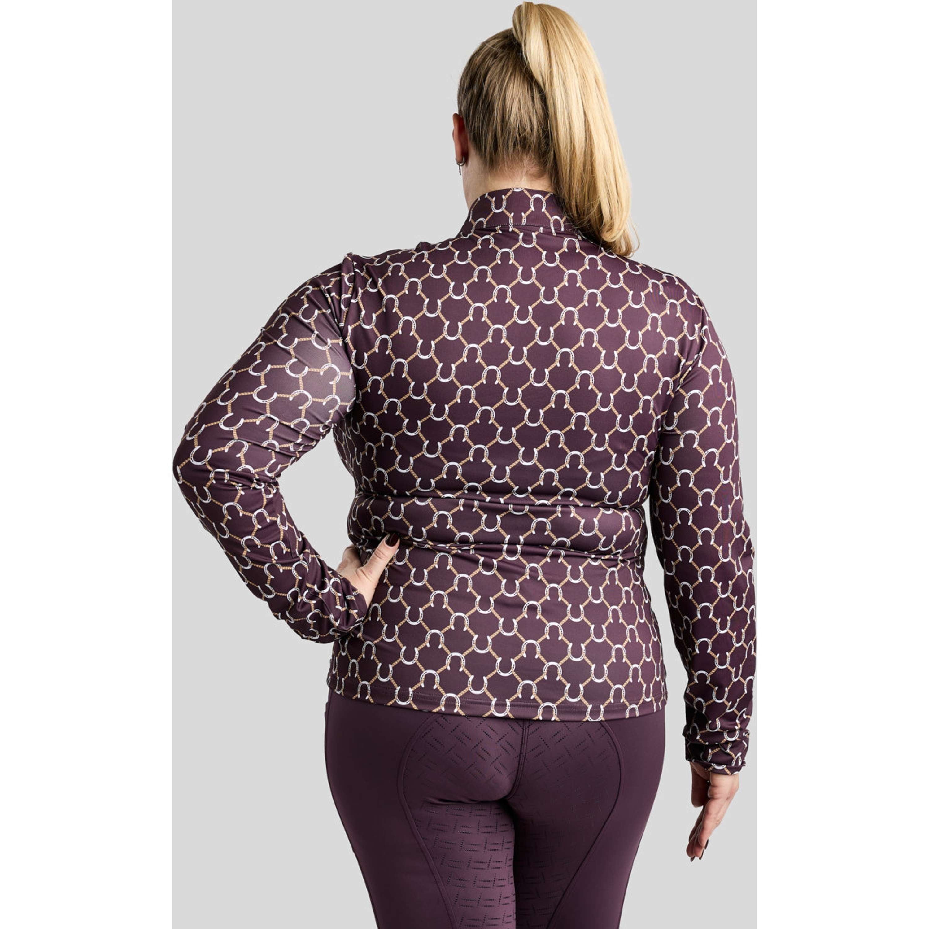 Montar Maglia MoFreya AO Printed Curve Maniche Lunghe Fig
