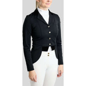 Montar Giacca da Competizione MoValerie Short Velvet Details Golden Quartz Crystals Nero