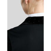 Montar Giacca da Competizione MoValerie Short Velvet Details Golden Quartz Crystals Nero