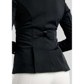Montar Giacca da Competizione MoValerie Short Velvet Details Golden Quartz Crystals Nero