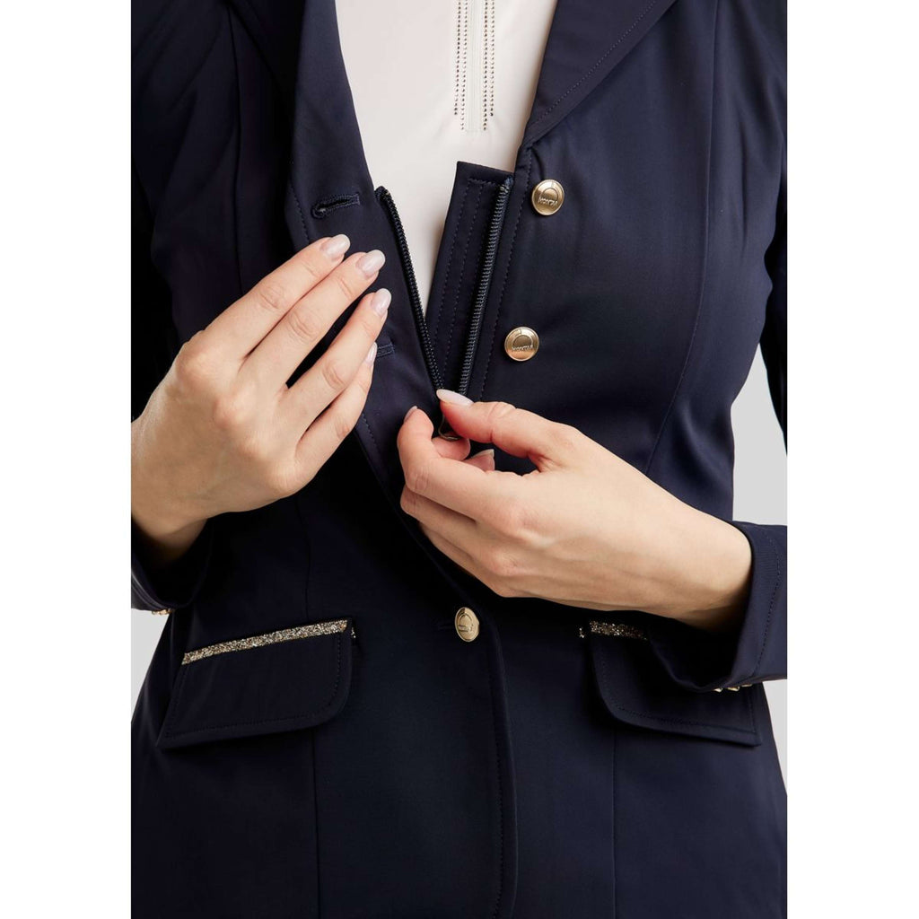 Montar Giacca da Competizione MoLila Champagne Crystals Navy