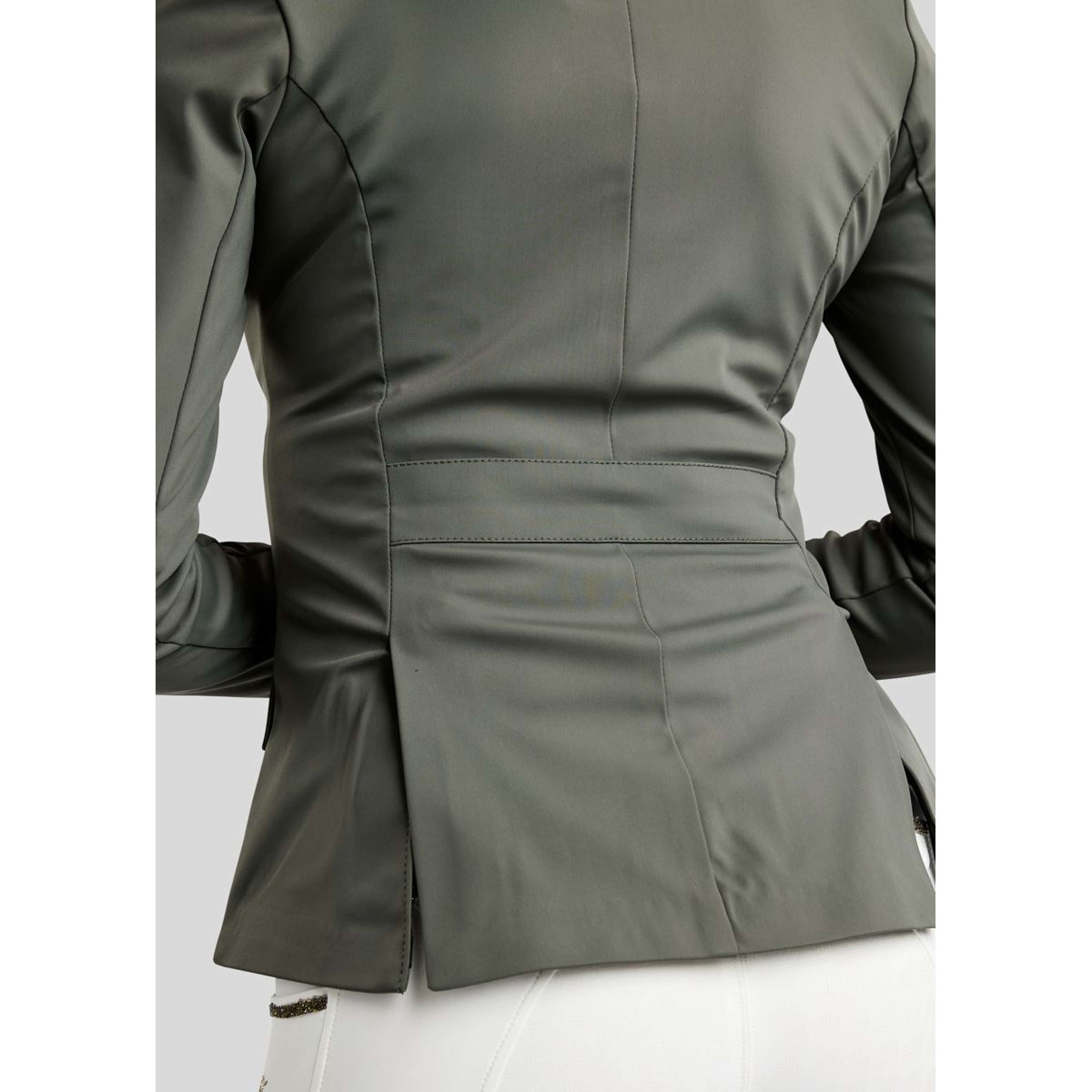 Montar Giacca da Competizione MoEve Golden Quartz Crystals Forest Green