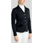 Montar Giacca da Competizione MoValerie Velvet Details Golden Quartz Crystals Nero