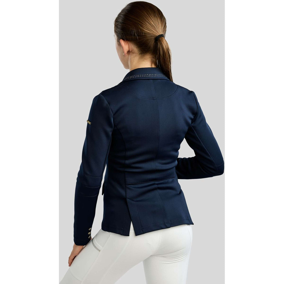 Montar Giacca da Competizione MoEve Golden Quartz Crystals Kids Navy