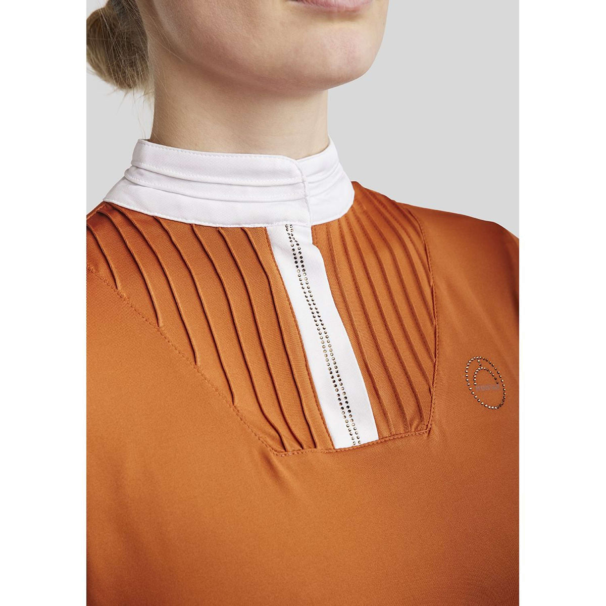 Montar Maglietta da Competizione MoRosie Pintucks Bronzo