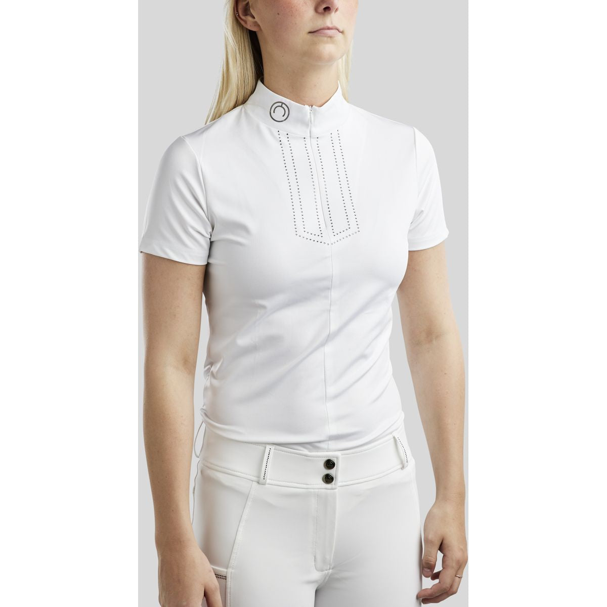 Montar Maglietta da Competizione MoViolet Bianco