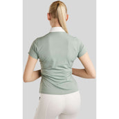 Montar Maglietta da Competizione MoPearl Pintucks Gun Metal Crystals Torino