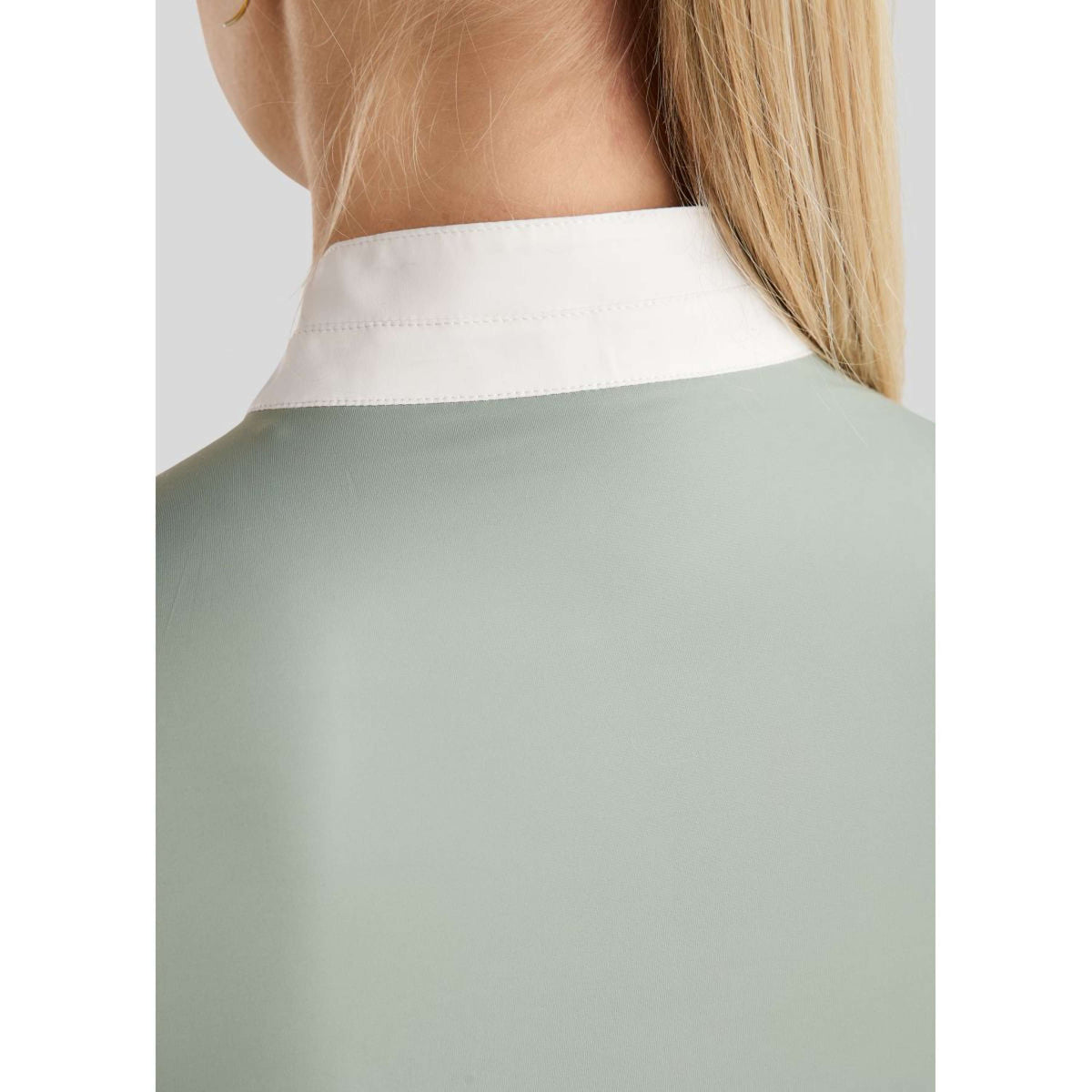 Montar Maglietta da Competizione MoPearl Pintucks Gun Metal Crystals Torino