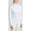 Montar Maglietta da Competizione MoEve Golden Quartz Crystals Maniche Lunghe Bianco