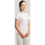 Montar Maglietta da Competizione MoLila Champagne Crystals Junior Bianco