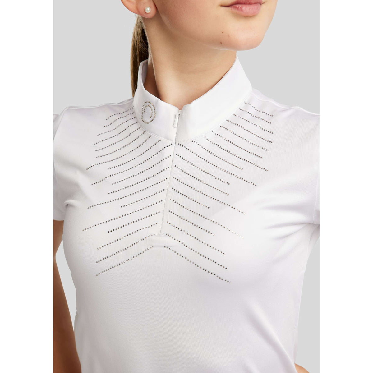 Montar Maglietta da Competizione MoSparkle Kids Bianco