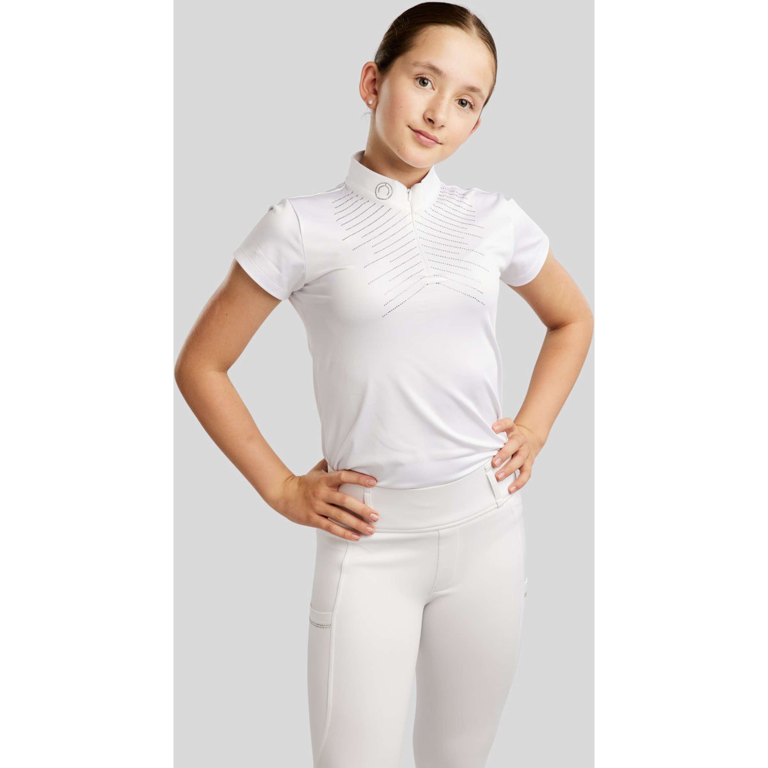Montar Maglietta da Competizione MoSparkle Kids Bianco Montar Maglietta da Competizione MoSparkle Kids Bianco