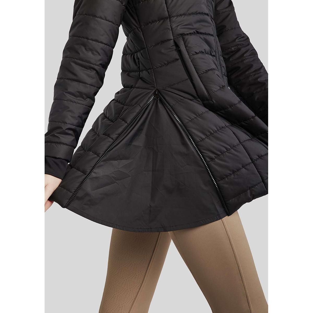 Montar Cappotto Lungo MoKately Nero