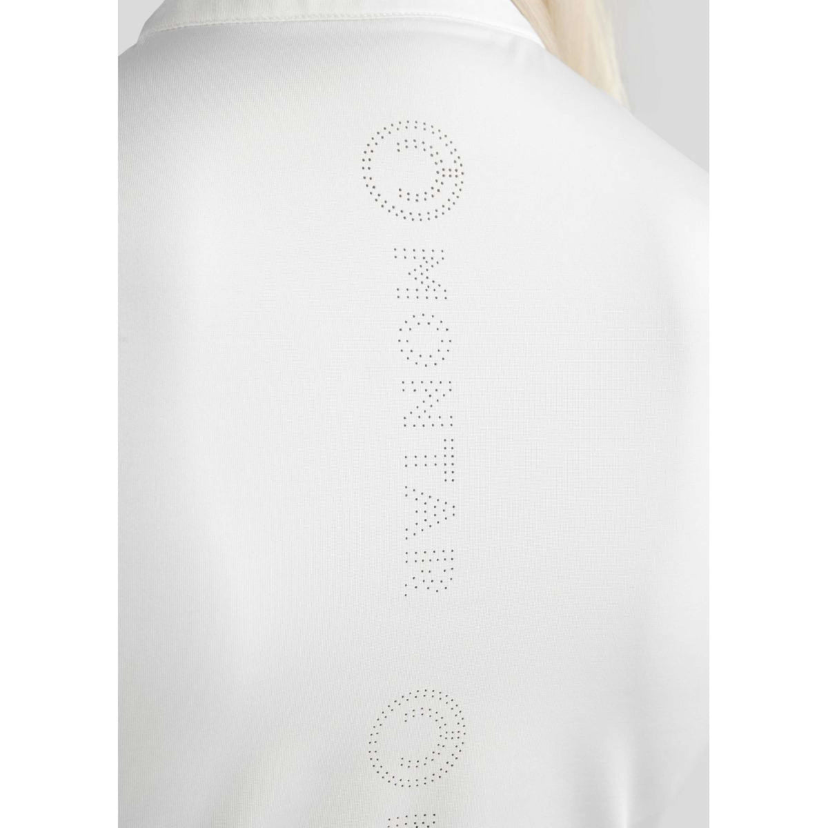 Montar T-Shirt MoElaine Lasercut Logo Bianco