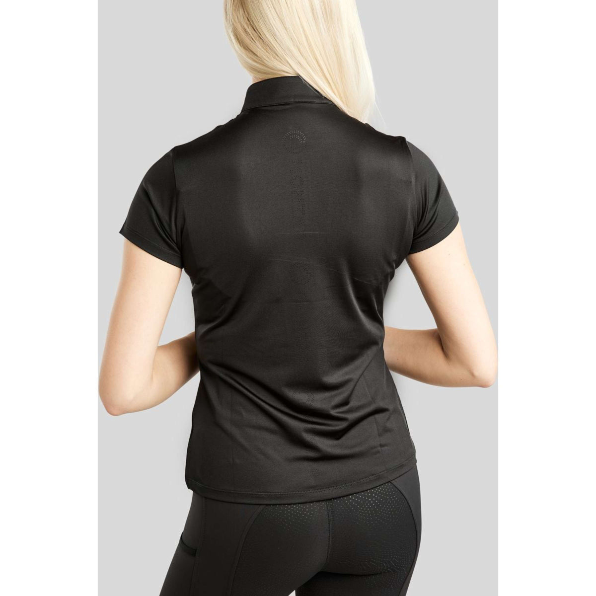 Montar T-Shirt MoElaine Lasercut Logo Nero