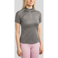 Montar Poloshirt MoLila Champagne Crystals Grigio
