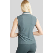 Montar Poloshirt MoOttilia Senza Maniche Dark Slate