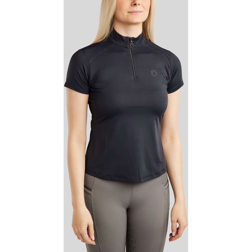 Montar Polo MoPearl Pintuck Navy Montar Polo MoPearl Pintuck Navy