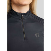 Montar Poloshirt MoPearl Pintuck Navy