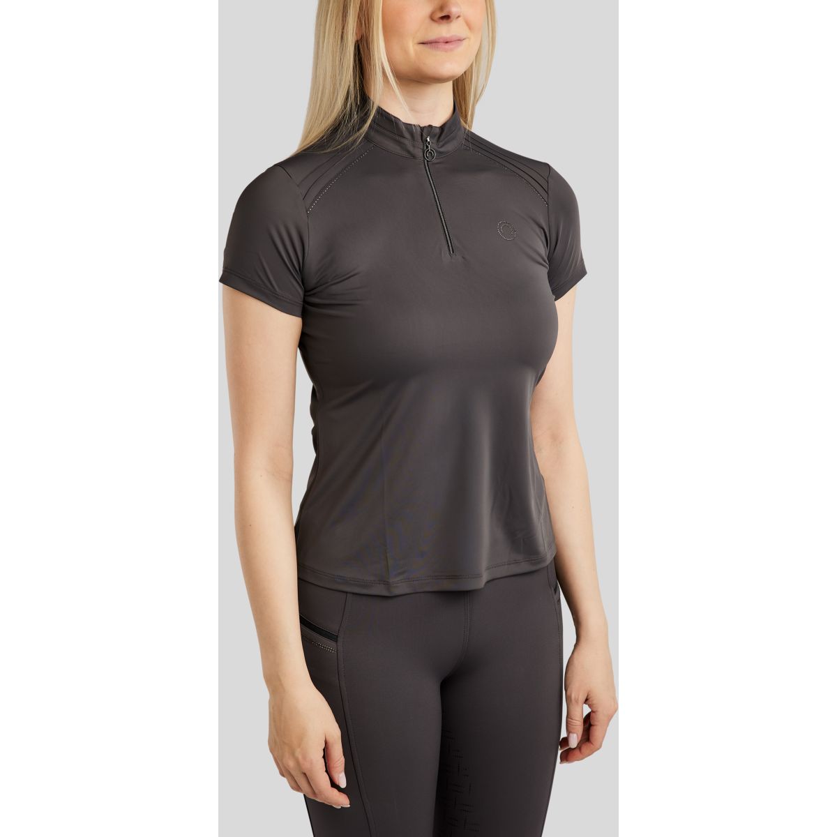 Montar Polo MoPearl Pintuck Slate Grey