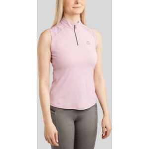 Montar Maglia MoPearl Pintuck Senza Maniche Candy Pink