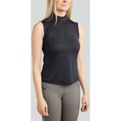 Montar Maglia MoPearl Pintuck Senza Maniche Navy