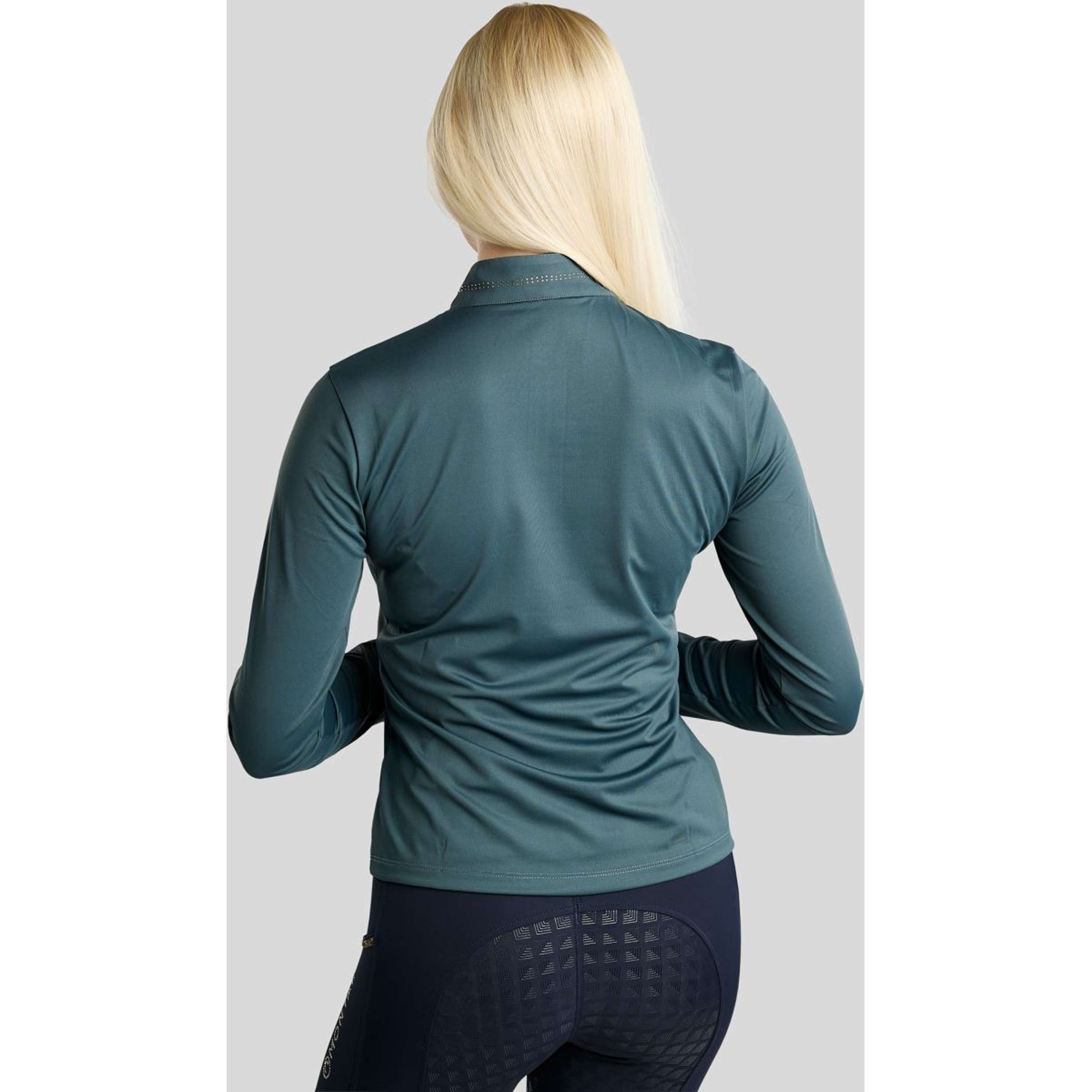 Montar Maglia MoEverline Golden Quartz Crystals Maniche Lunghe Dark Slate