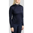 Montar Maglia MoEverline Golden Quartz Crystals Maniche Lunghe Navy