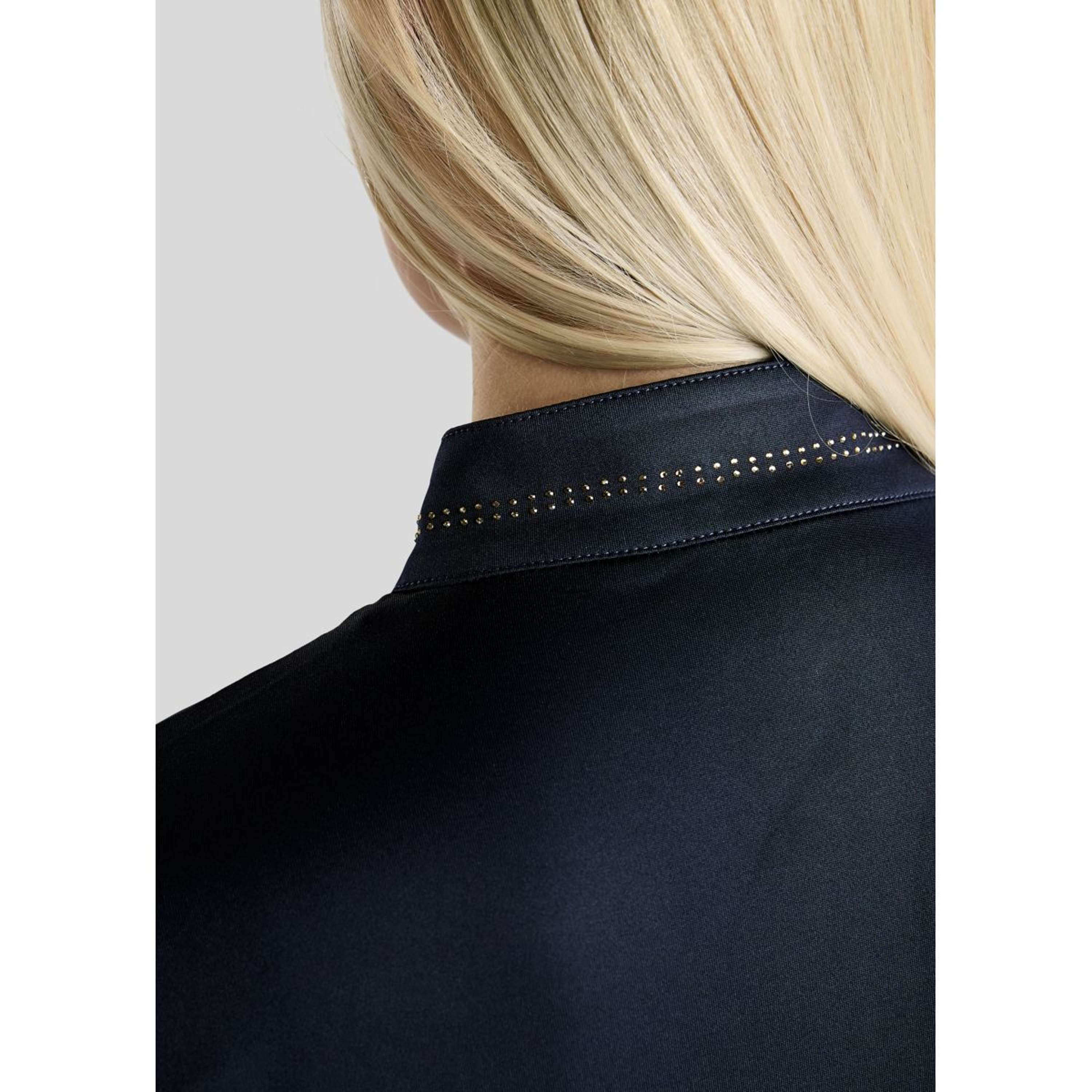 Montar Maglia MoEverline Golden Quartz Crystals Maniche Lunghe Navy